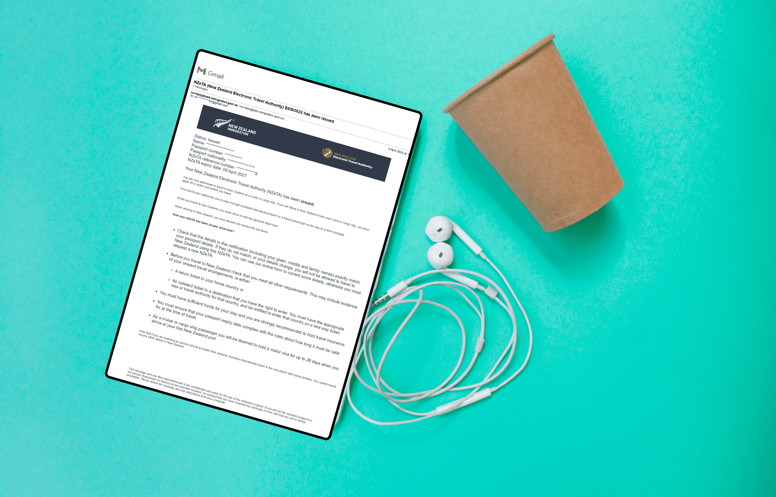New Zealand ETA