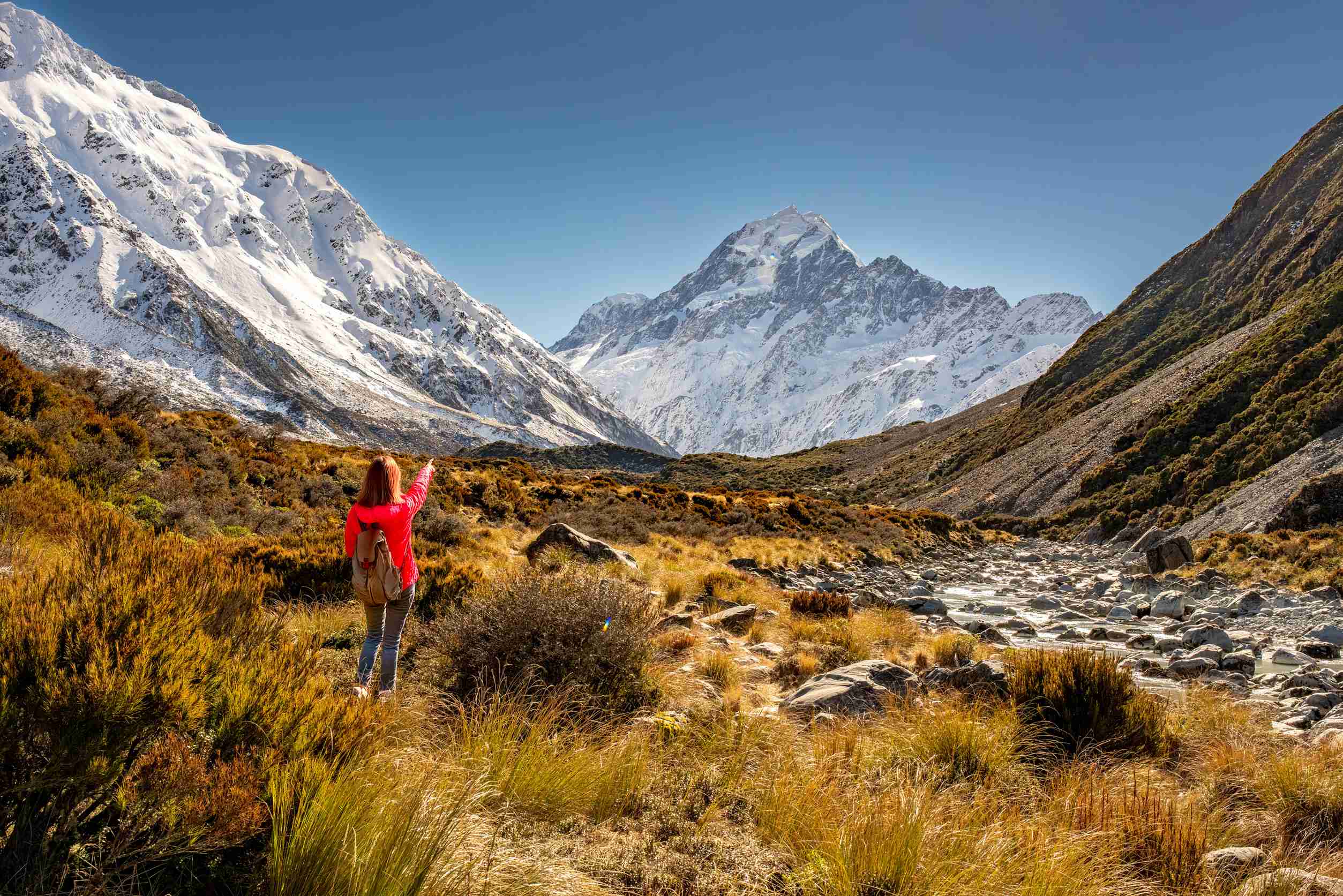 View at Mt. Cook National Park, South Island, New Zealand